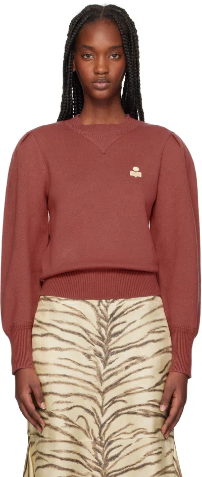 Isabel Marant Étoile Red Kelaya Sweater In Antik Pink