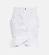 Isabel Marant Étoile Regane Ruffle Cotton Skirt In White