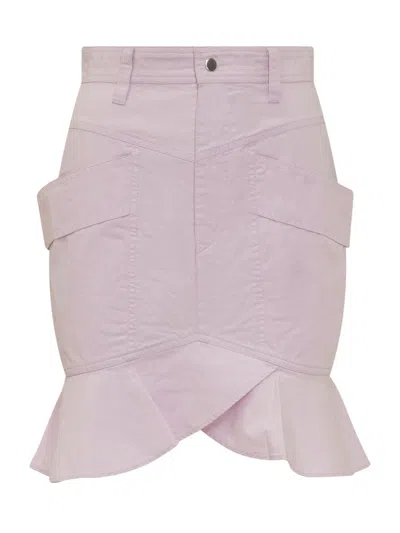 Isabel Marant Étoile Regane Skirt In Pink