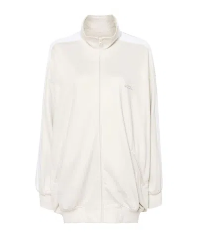 ISABEL MARANT ÉTOILE ISABEL MARANT REJANE JERSEY ZIPPED OVERSIZED JACKET