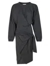 Isabel Marant Étoile Cotton Jersey Dress In Black