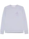 Isabel Marant Étoile Light Purple Logo Sweatshirt In Purple
