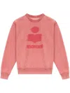 Isabel Marant Étoile Logo-print Sweatshirt In Red