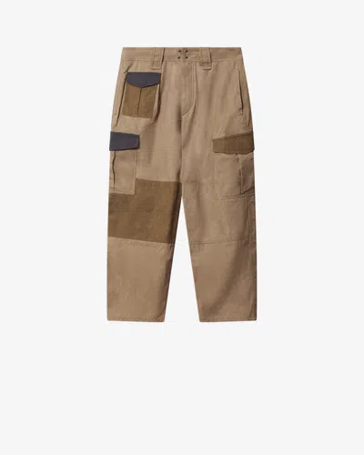 Isabel Marant Étoile Renzae Pants In Khaki