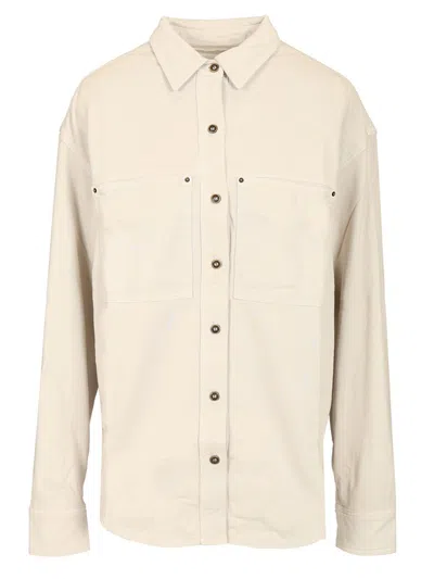 Isabel Marant Étoile Requel Shirt In Beige