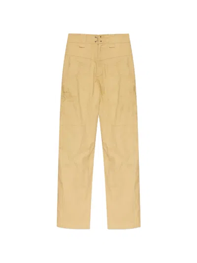 Isabel Marant Étoile Rhil High-waisted Trousers In Neutral