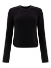 Isabel Marant Étoile Ribbed Panelled Sweater In Black