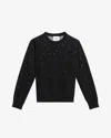 Isabel Marant Étoile Riseda Studded Sweatshirt In Black