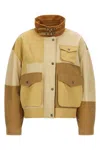 Isabel Marant Étoile Patchwork Oversized Jacket In Multi