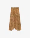 Isabel Marant Étoile Veronique Skirt In Khaki