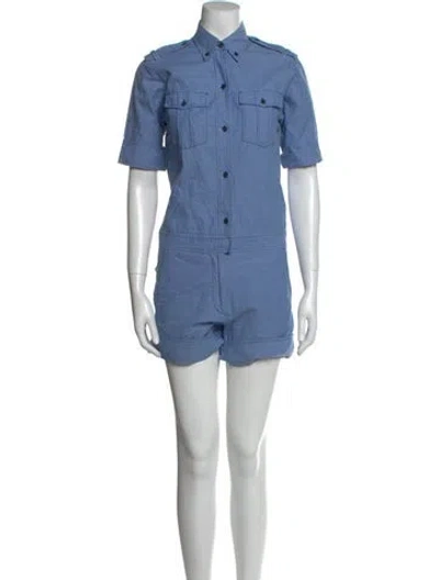 Pre-owned Isabel Marant Étoile Romper In Blue