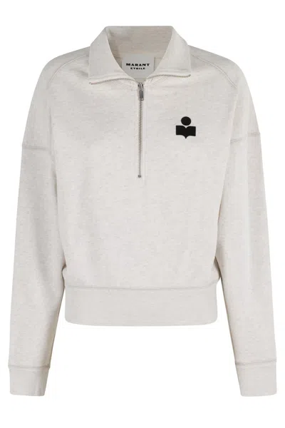 Isabel Marant Étoile Ross Gz Sweatshirt In White