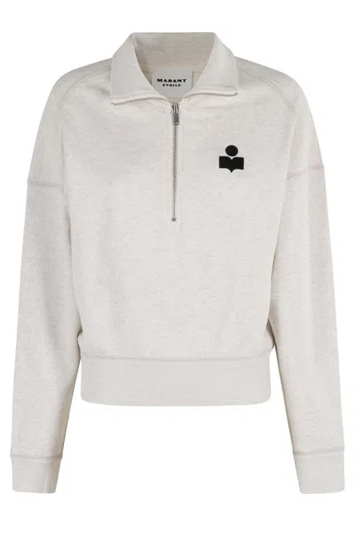 Isabel Marant Étoile Ross Gz Sweatshirt In Gray