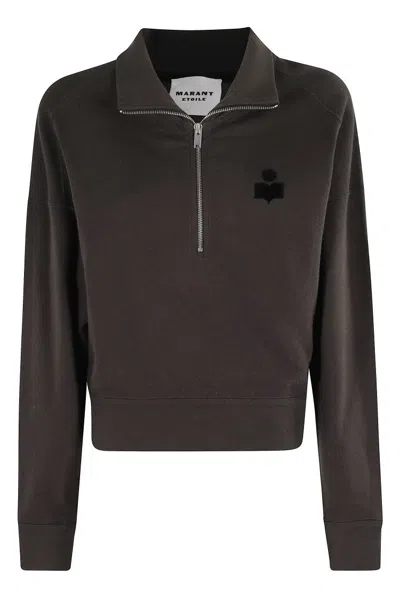 Isabel Marant Étoile Ross Gz Sweatshirt In Gray