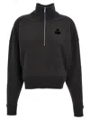 Isabel Marant Étoile Marant Etoile Women Ross Cotton Sweatshirt In Black