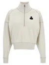 Isabel Marant Étoile Isabel Marant Etoile Melange Sand Cotton Blend Ross Sweatshirt In Gray