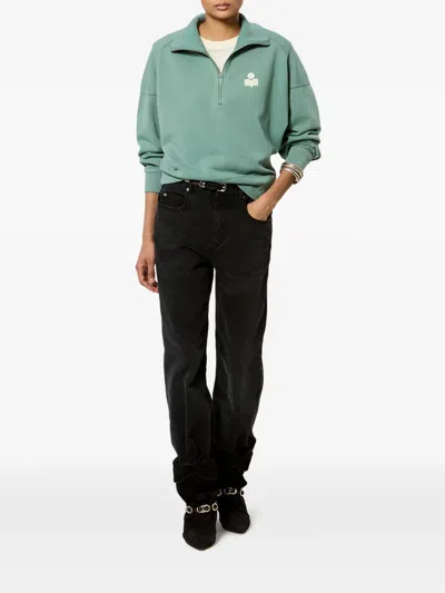 Isabel Marant Étoile Ross Sweatshirt In Green