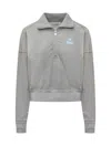 Isabel Marant Étoile Isabel Marant Etoile Ross Half Zip Sweatshirt In Grey
