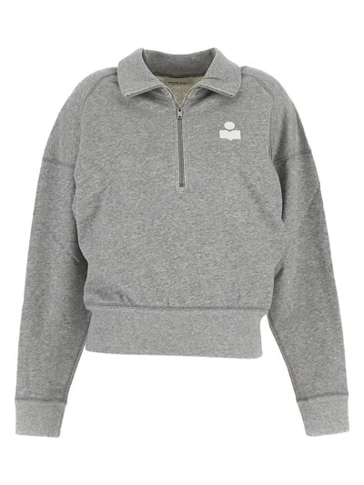 Isabel Marant Étoile Ross Sweatshirt In Grey