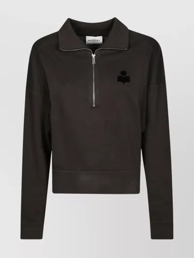 Isabel Marant Étoile Ross Sweatshirt With Ribbed Hem And Cuffs