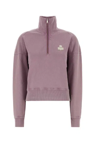 Isabel Marant Étoile Isabel Marant Etoile Lilac Cotton Blend Ross Sweatshirt In Purple