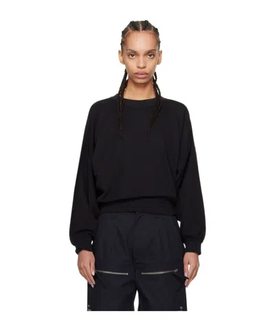 Isabel Marant Étoile Round Neck Long-sleeved Sweater In Black