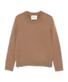 Isabel Marant Étoile Round Neck Sweater In Brown
