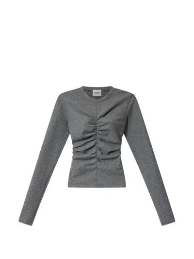 Isabel Marant Étoile Isabel Marant Etoile Top Woman Color Grey In Gray