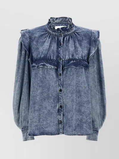 Isabel Marant Étoile Women's Idety Shirt In Blue