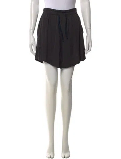 Pre-owned Isabel Marant Étoile Ruffle Embellishment Mini Skirt W/ Tags In Black
