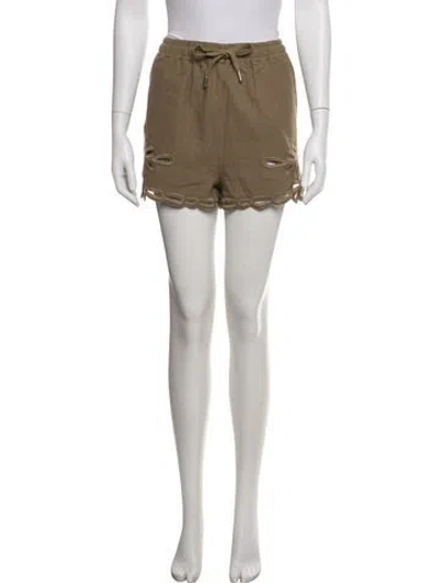 Pre-owned Isabel Marant Étoile Ruffle Embellishment Sweatpants In Neutrals