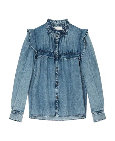 Isabel Marant Étoile Women's Idety Shirt In Blue