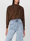 Isabel Marant Étoile Shirt Isabel Marant Etoile Woman Color Kaki In Brown