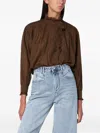 Isabel Marant Étoile Shirt Isabel Marant Etoile Woman Color Kaki In Brown