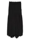 Isabel Marant Étoile Ruffled Maxi Skirt In Black
