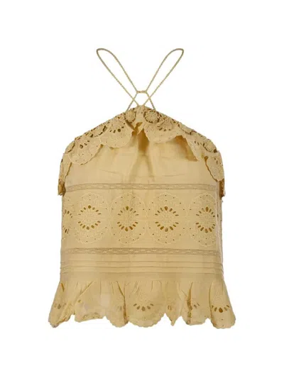 Isabel Marant Étoile Prisha Top In Neutral