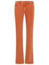 Isabel Marant Étoile Isabel Marant Etoile Rust Cotton Blend Pants Women In Orange