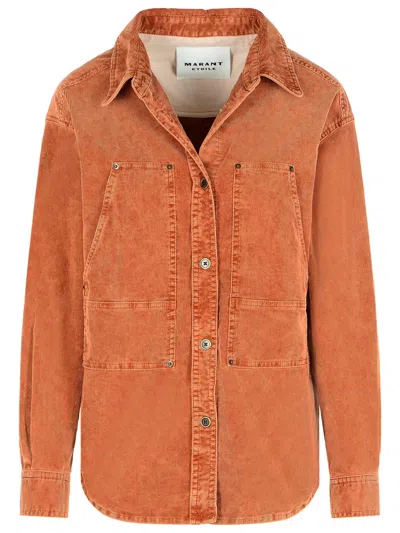 Isabel Marant Étoile Isabel Marant Etoile Rust Cotton Blend Shirt Women In Brown