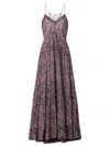 Isabel Marant Étoile Sabba Cotton Floral Printed Dress In Multi