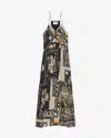 Isabel Marant Étoile Isabel Marant Etoile 'sabba' Black Long Dress With Thin Straps And V-neck In Cotton Woman