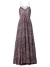 Isabel Marant Étoile Sabba Cotton Floral Printed Dress In Multi