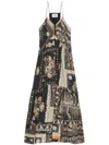 Isabel Marant Étoile Isabel Marant Etoile Sabba Printed Dress In Black