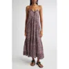 Isabel Marant Étoile Sabba Cotton Floral Printed Dress In Multi