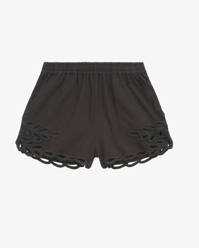 Isabel Marant Étoile Safa Shorts In Black