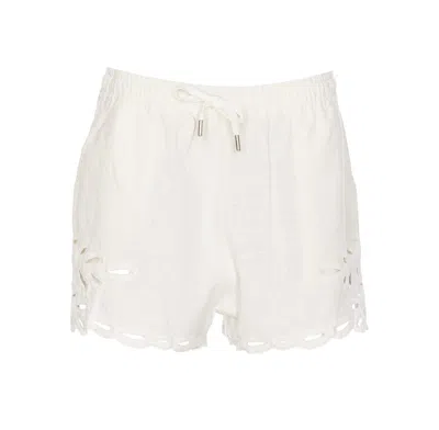 Isabel Marant Étoile Safa Shorts In White