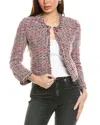 Isabel Marant Étoile Isabel Marant E'toile Saldana Silk Blouse In Purple
