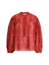 Isabel Marant Étoile Salika Printed Cotton-voile Blouse