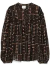 Isabel Marant Étoile Marant Etoile Women Salika Printed Cotton Top