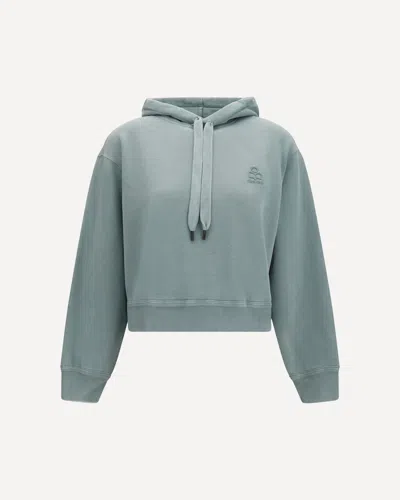 Isabel Marant Étoile Gray Cotton Sweatshirt In Blue