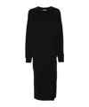 Isabel Marant Étoile Black Salomon Midi Dress In Black